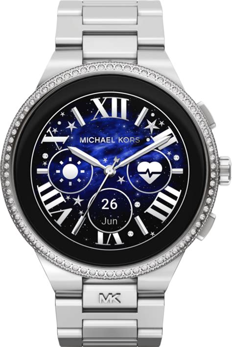 michael kors camille gen 6 display smartwatch mkt5143 zilverkleurig|Michael Kors .